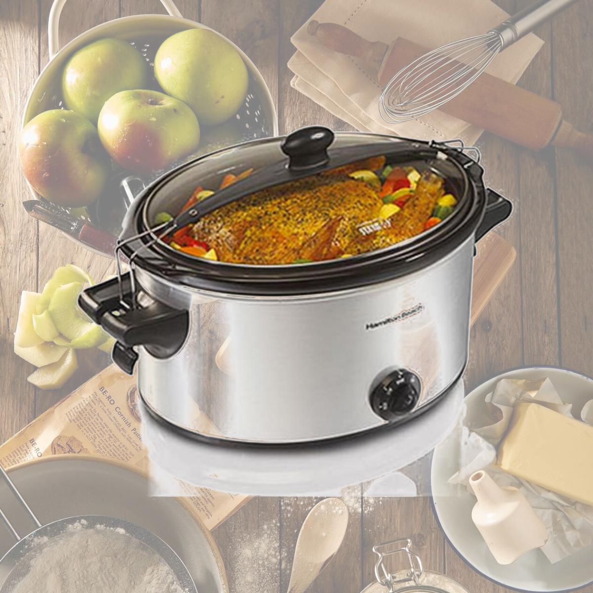 Picture of Hamilton Beach 33262 6 QT- Stay Or Go Slow Cooker