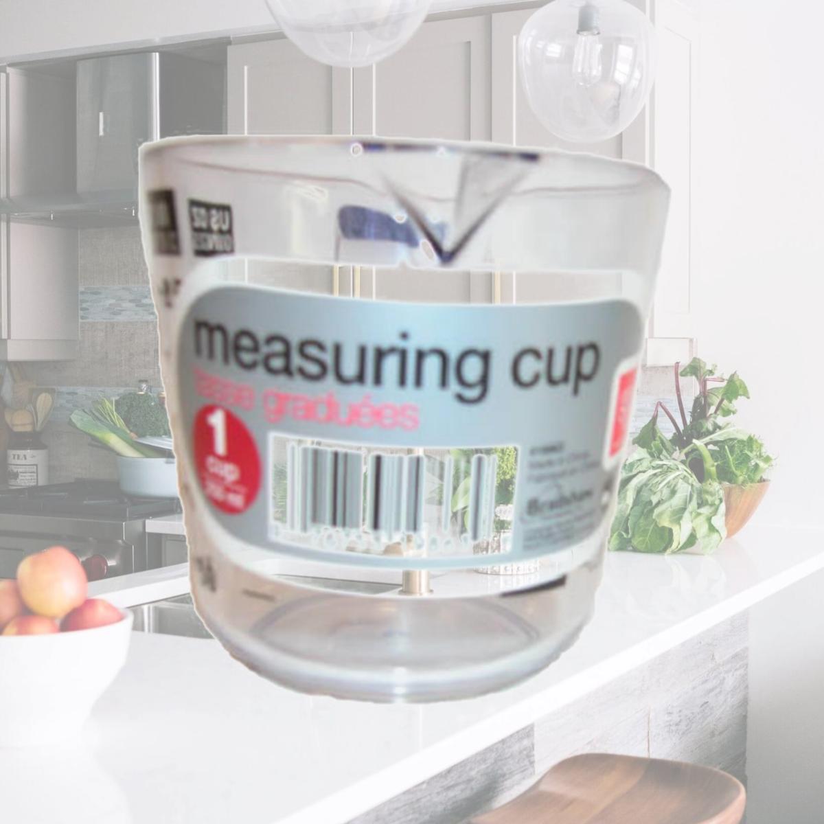 Picture of Good Cook 19863 High Impact Clear San Plastic Measuring Cup- 1 Cup