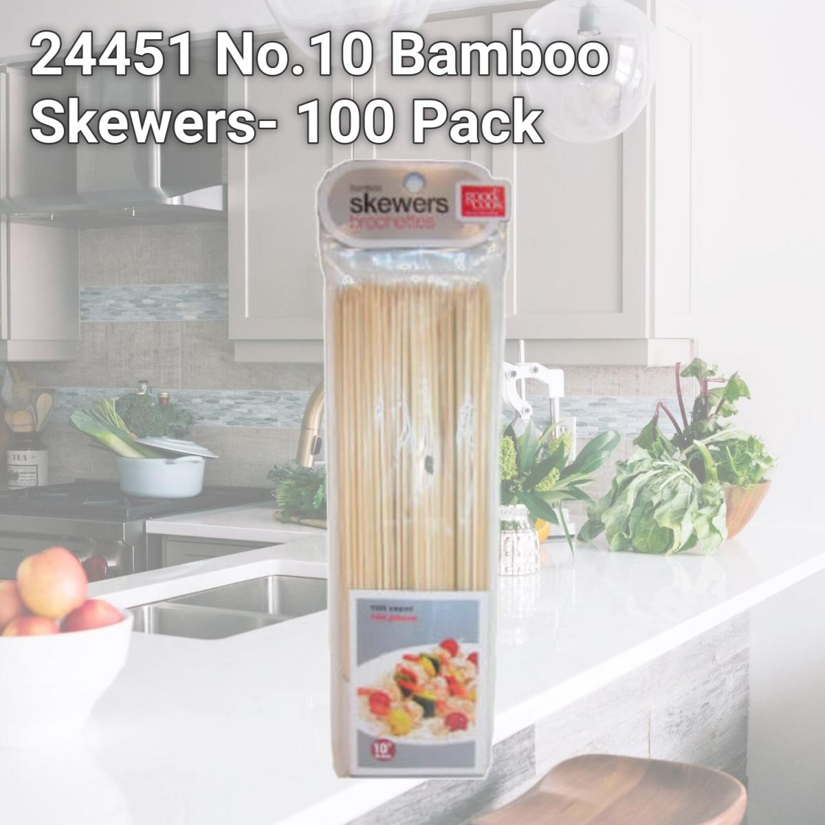 Picture of Good Cook 24451 No.10 Bamboo Skewers- 100 Pack