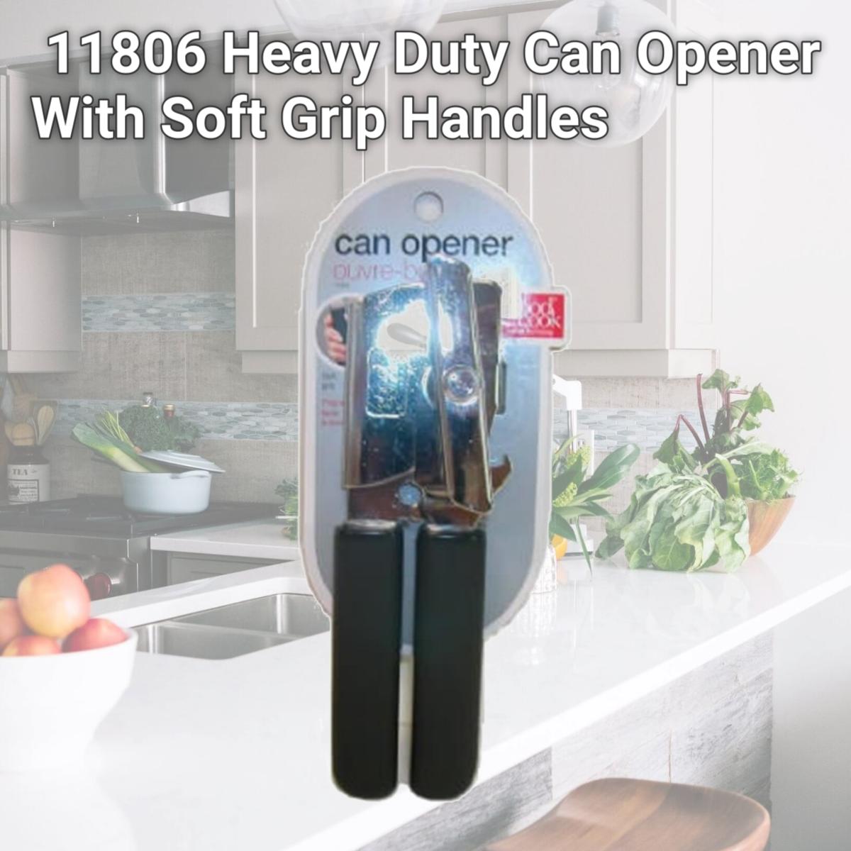 Picture of Good Cook 11806 Heavy Duty Can Opener With Soft Grip Handles