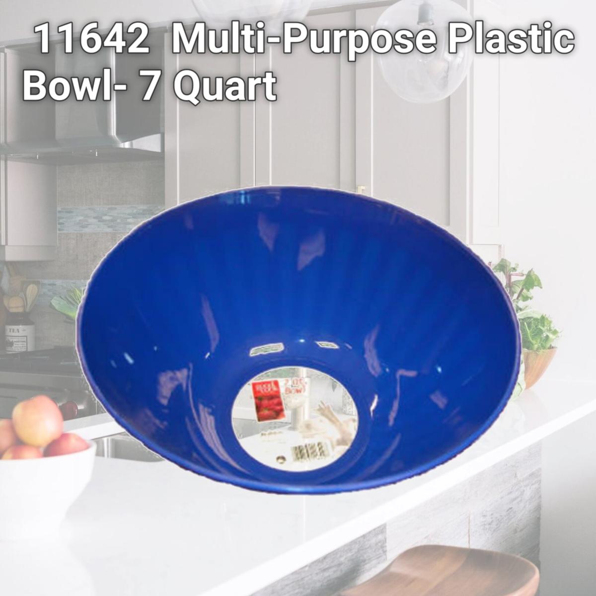Picture of Good Cook 11642 Good Cook Multi-Purpose Plastic Bowl- 7 Quart