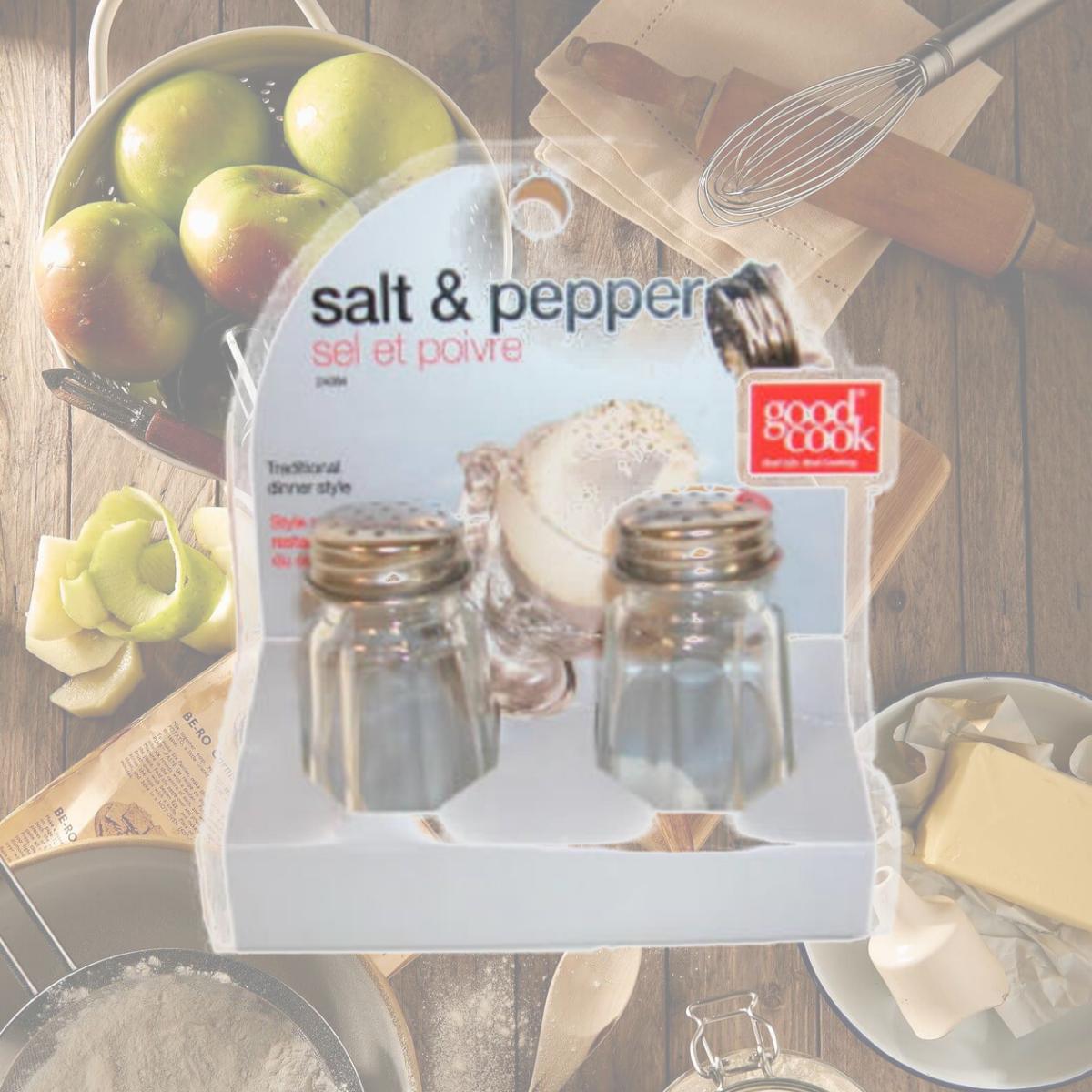 Picture of Good Cook 24084 Glass Salt & Pepper Shaker Set