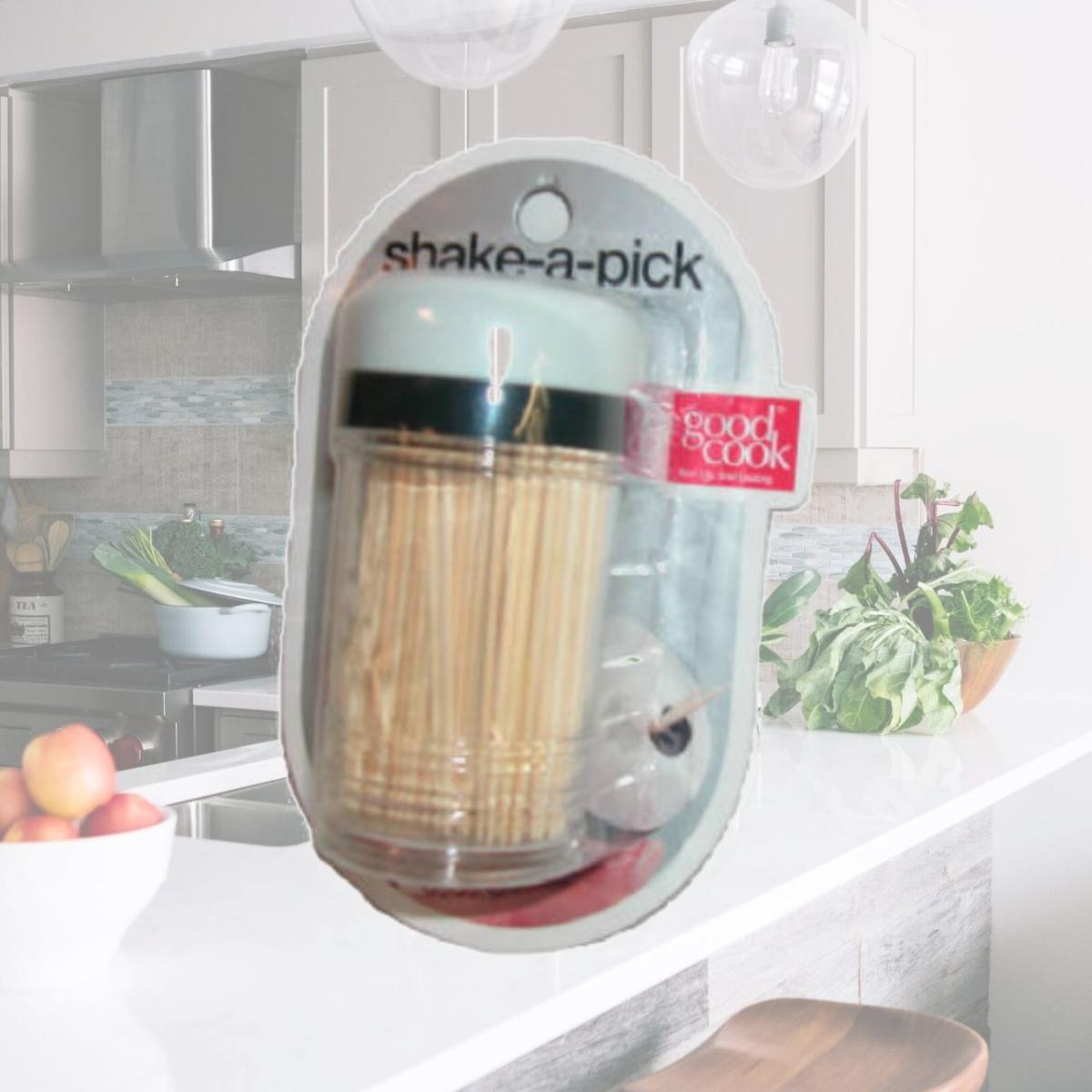 Picture of Touch 25898 Touch Shake-A-Pick Toothpick Dispenser Pack of 3