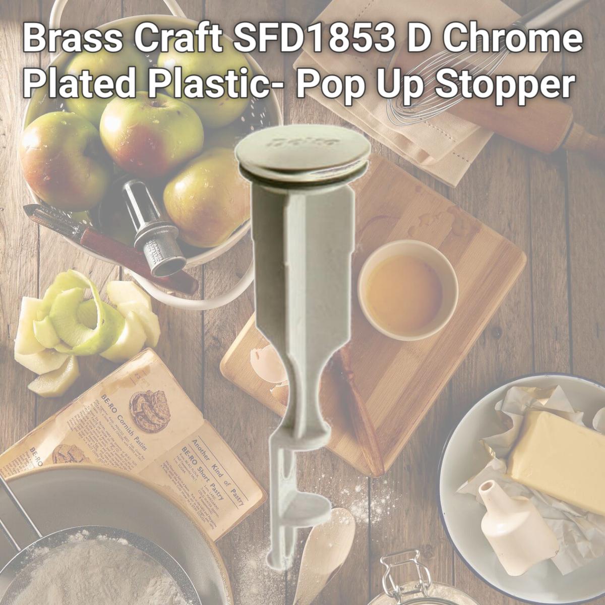 Picture of Brass Craft SFD1853 D Chrome Plated Plastic- Pop Up Stopper
