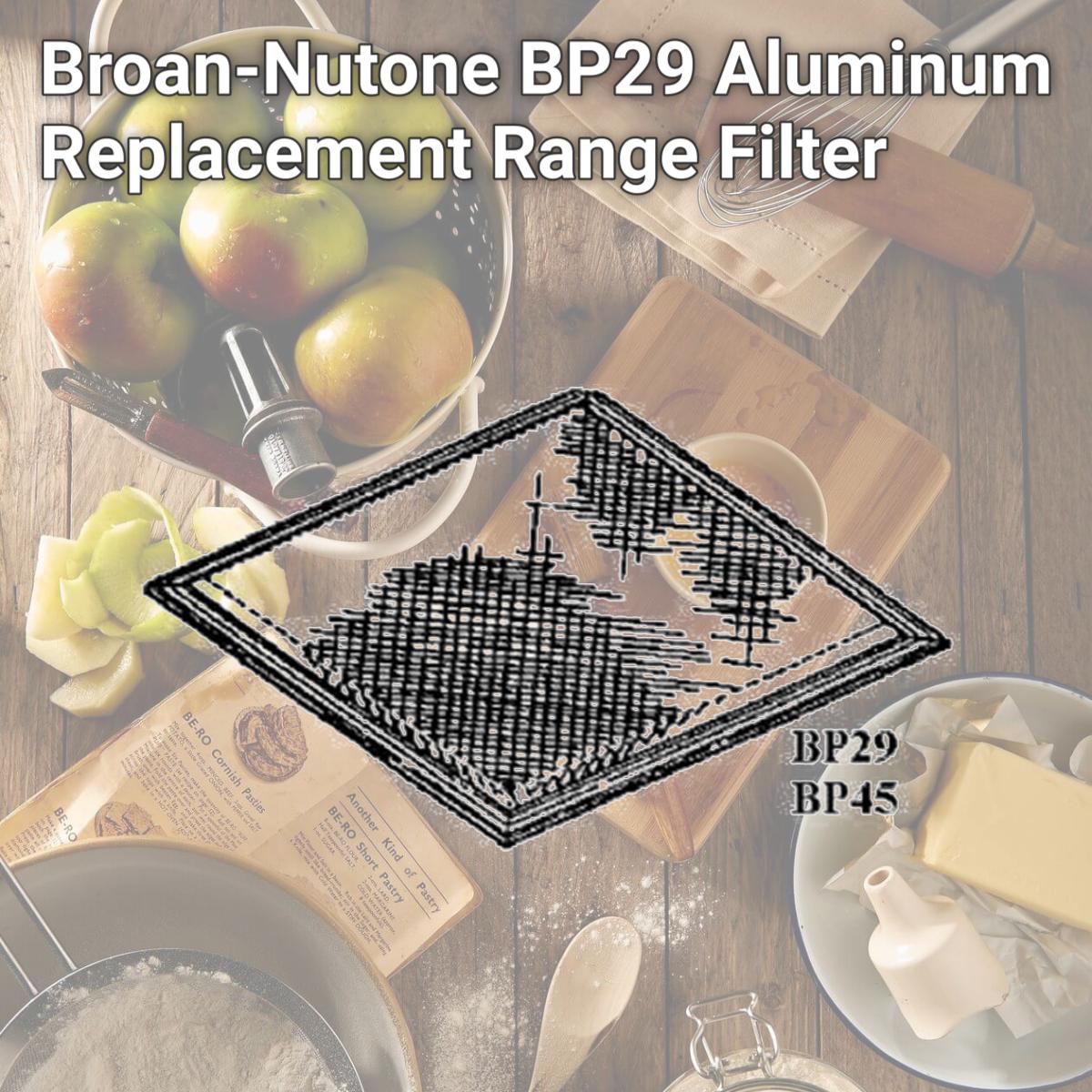 Picture of Broan-Nutone BP29 Aluminum Replacement Range Filter