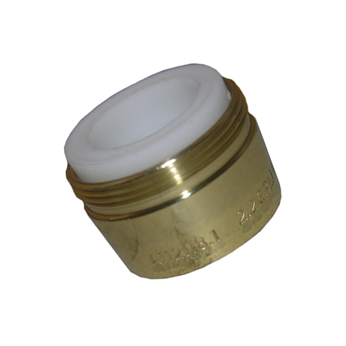 Picture of Larsen Supply Co.- Inc. 09-8973 0.86 in. Dual Thread Polished Brass Aerator