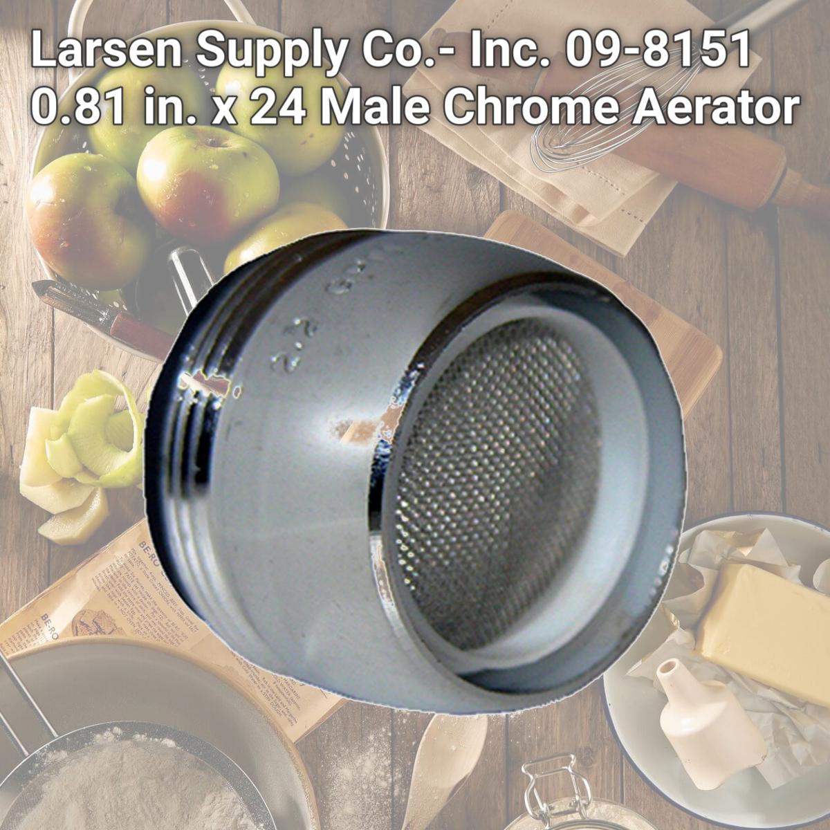Picture of Larsen Supply Co.- Inc. 09-8151 0.81 in. x 24 Male Chrome Aerator