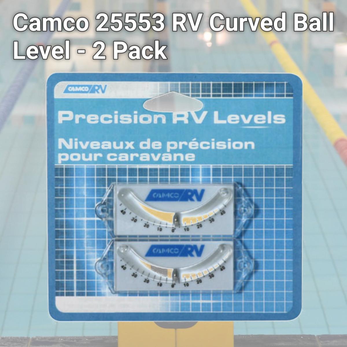 Picture of Camco 25553 RV Curved Ball Level - 2 Pack