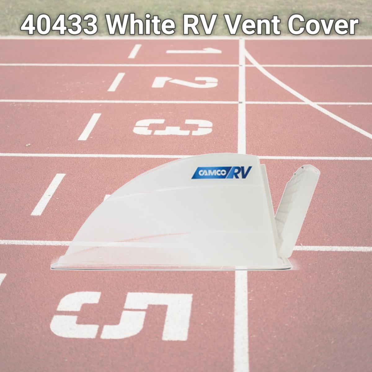 Picture of Camco 40433 White RV Vent Cover
