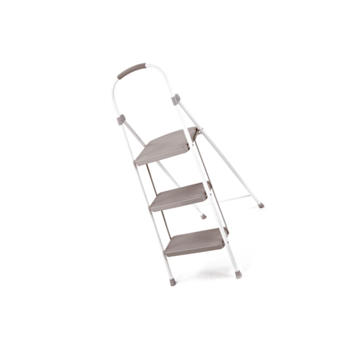 Picture of World Kitchen 205045 3 Steel Lightweight Step Stool, 225 lbs