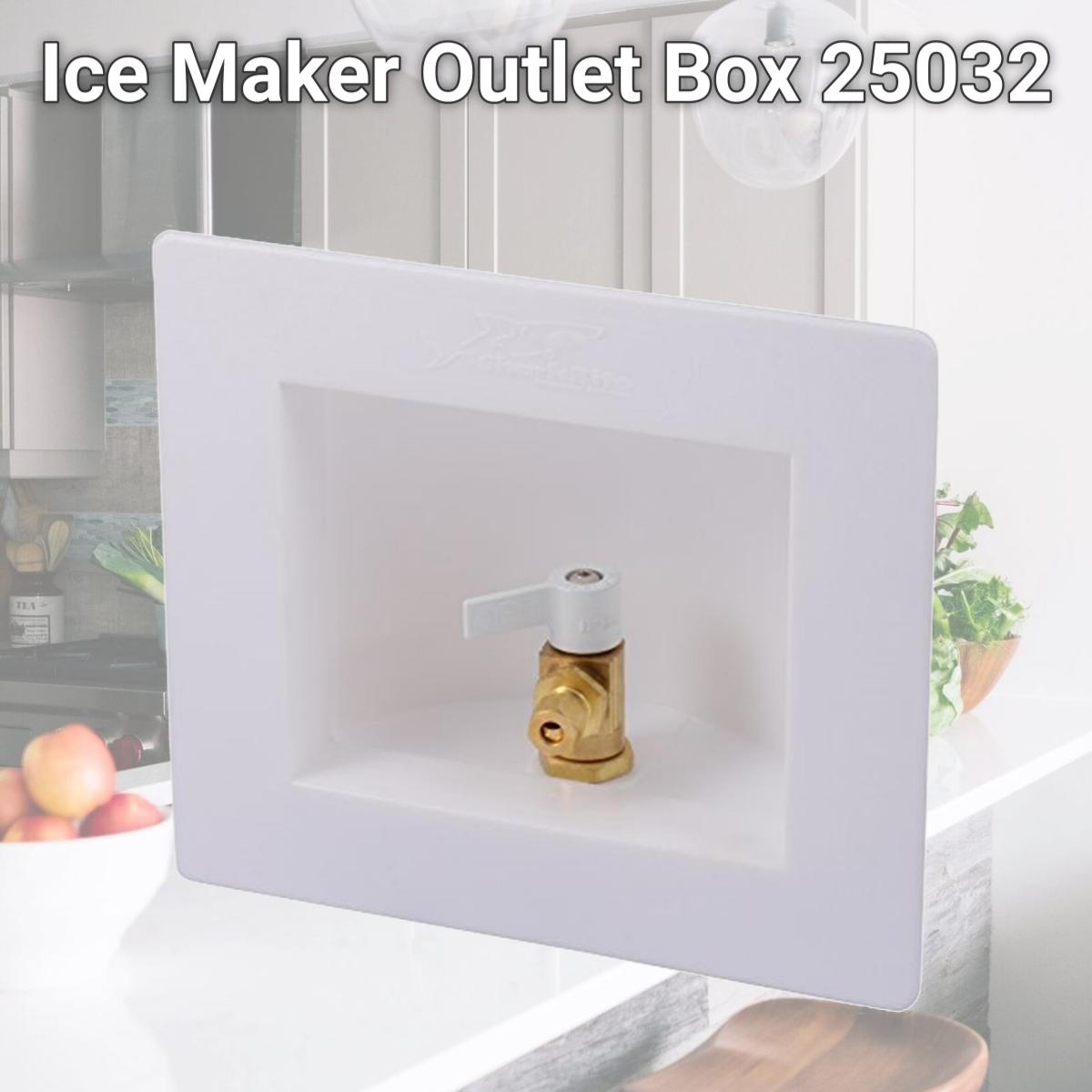 Picture of Sharkbite & Cash Acme 205175 Ice Maker Outlet Box 25032