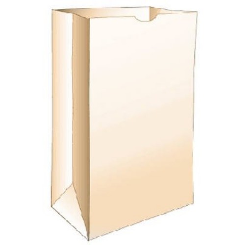 219406 80055 50ct Paper Lunch Bag - Pack Of 24