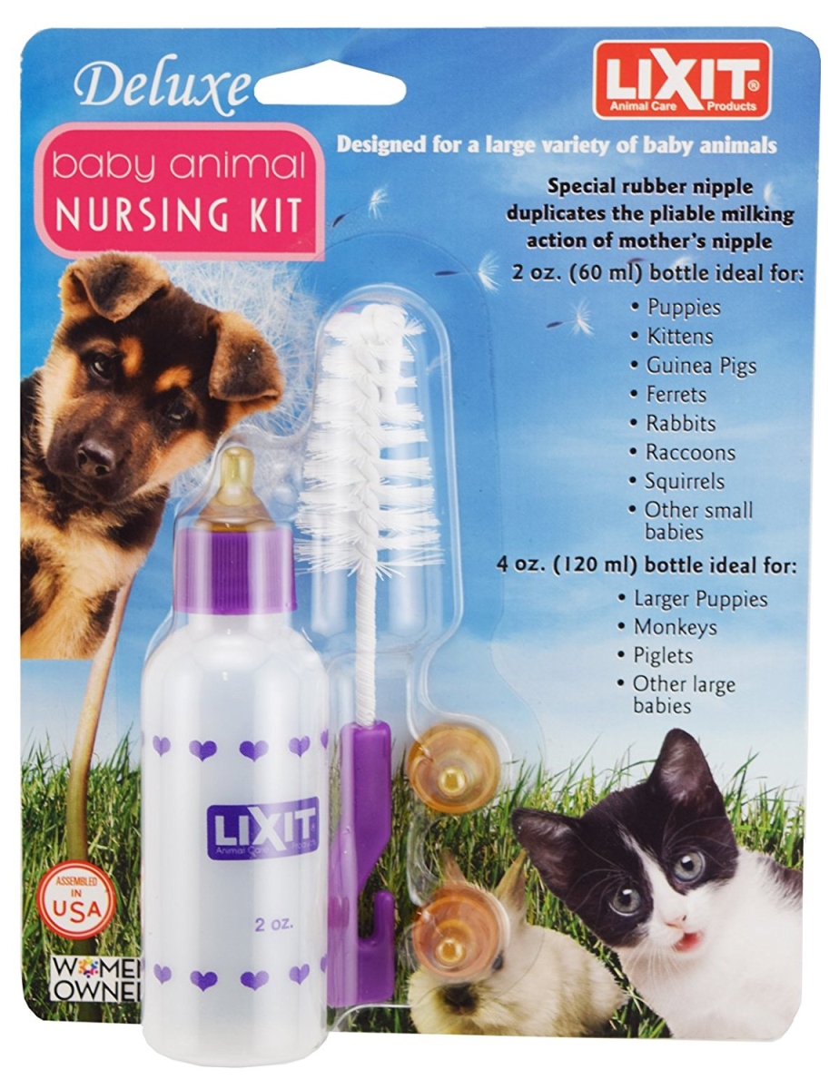 Lixit 218529 30-0476-012 2 Oz Bottle Nursing Kit