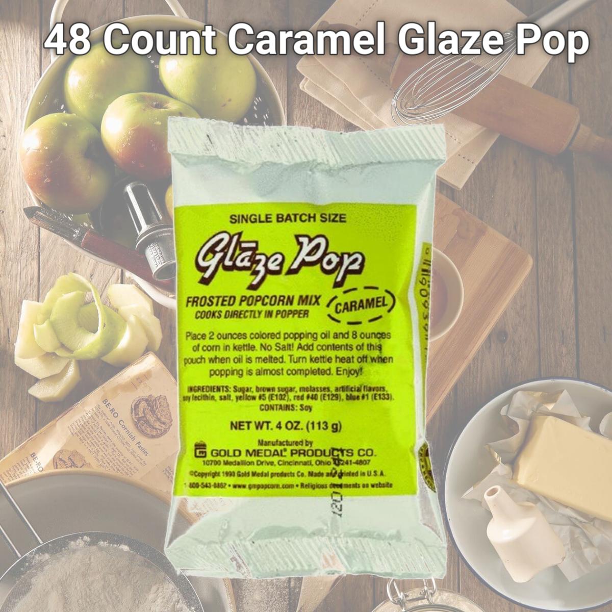 Picture of Gold Medal Products 141381 48 Count Caramel Glaze Pop