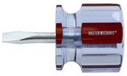 167485 Master Mechanic 0.187 X 1.5 In. Screwdriver, Stubby Slotted
