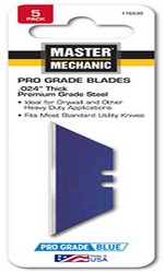 176030 Master Mechanic Pro Blue Blade - Pack Of 5