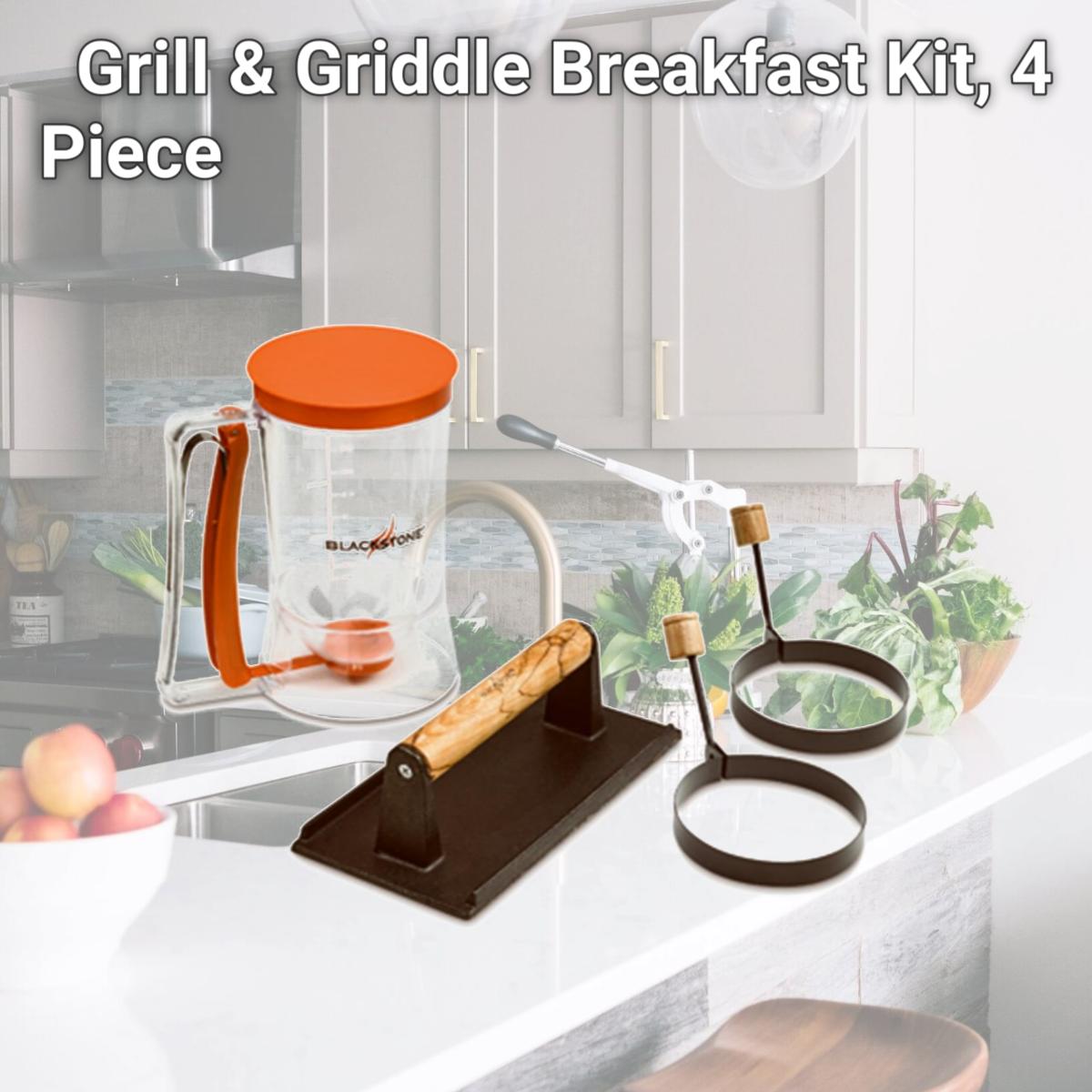 Picture of North Atlantic Imports 202048 Grill & Griddle Breakfast Kit, 4 Piece