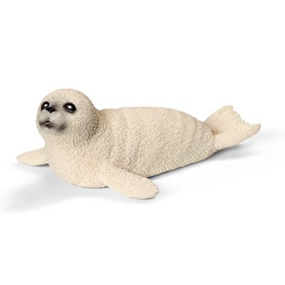 190529 Seal Cub Toy Figure - White