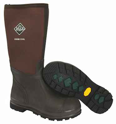 190977 Chore Cool High Work Boots - Brown, Size 11- 12