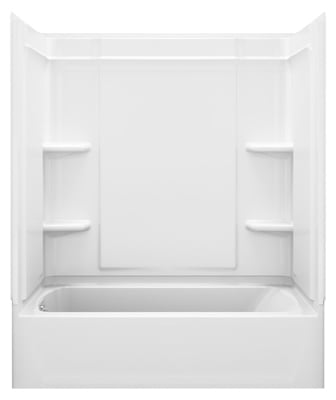 198670 60 X 30 In. Bath With Left-hand Drain - White