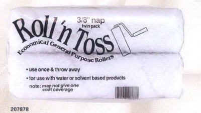 207878 9 In. Disposable Paint Roller Covers, Pack Of 2