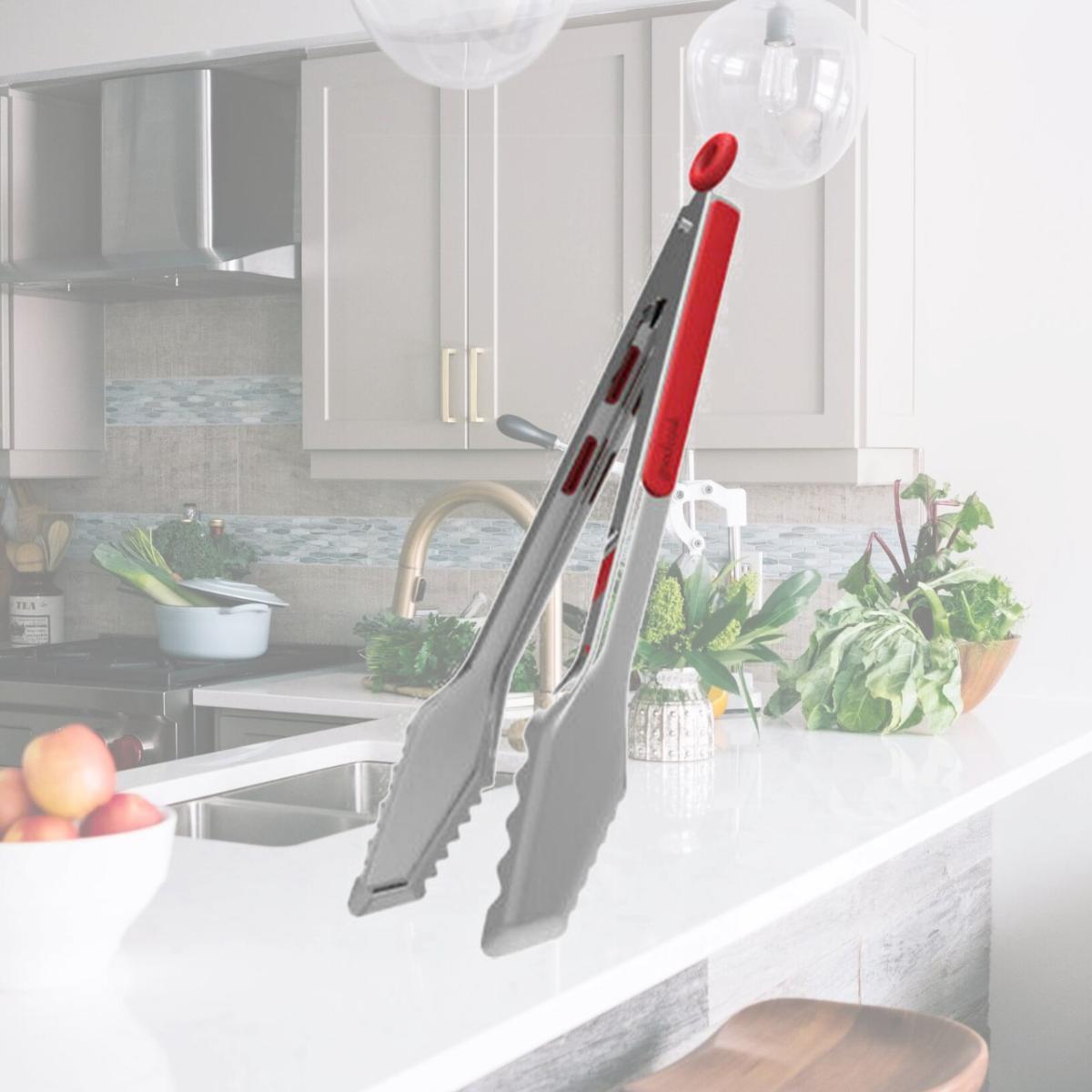 Picture of Bradshaw International 220789 12 in. Stainless Steel Locking Tongs