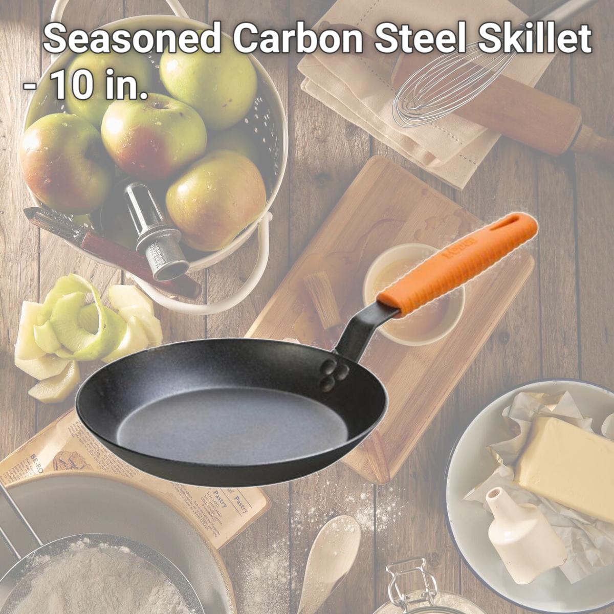 Picture of Lodge Manufacturing 221871 Seasoned Carbon Steel Skillet - 10 in.