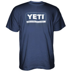 UPC 014394526206 product image for Yeti Coolers 224058 0.25 lbs Small Short Sleeve Billboard Tee Shirt Navy | upcitemdb.com