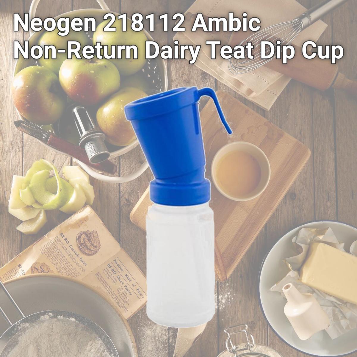 Picture of Neogen 218112 Ambic Non-Return Dairy Teat Dip Cup