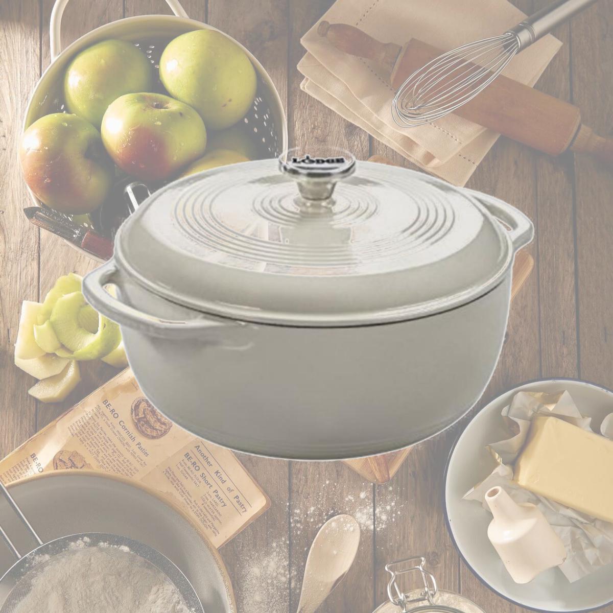 Picture of Lodge Manufacturing 221873 6qt Coated Dutch Oven Cover