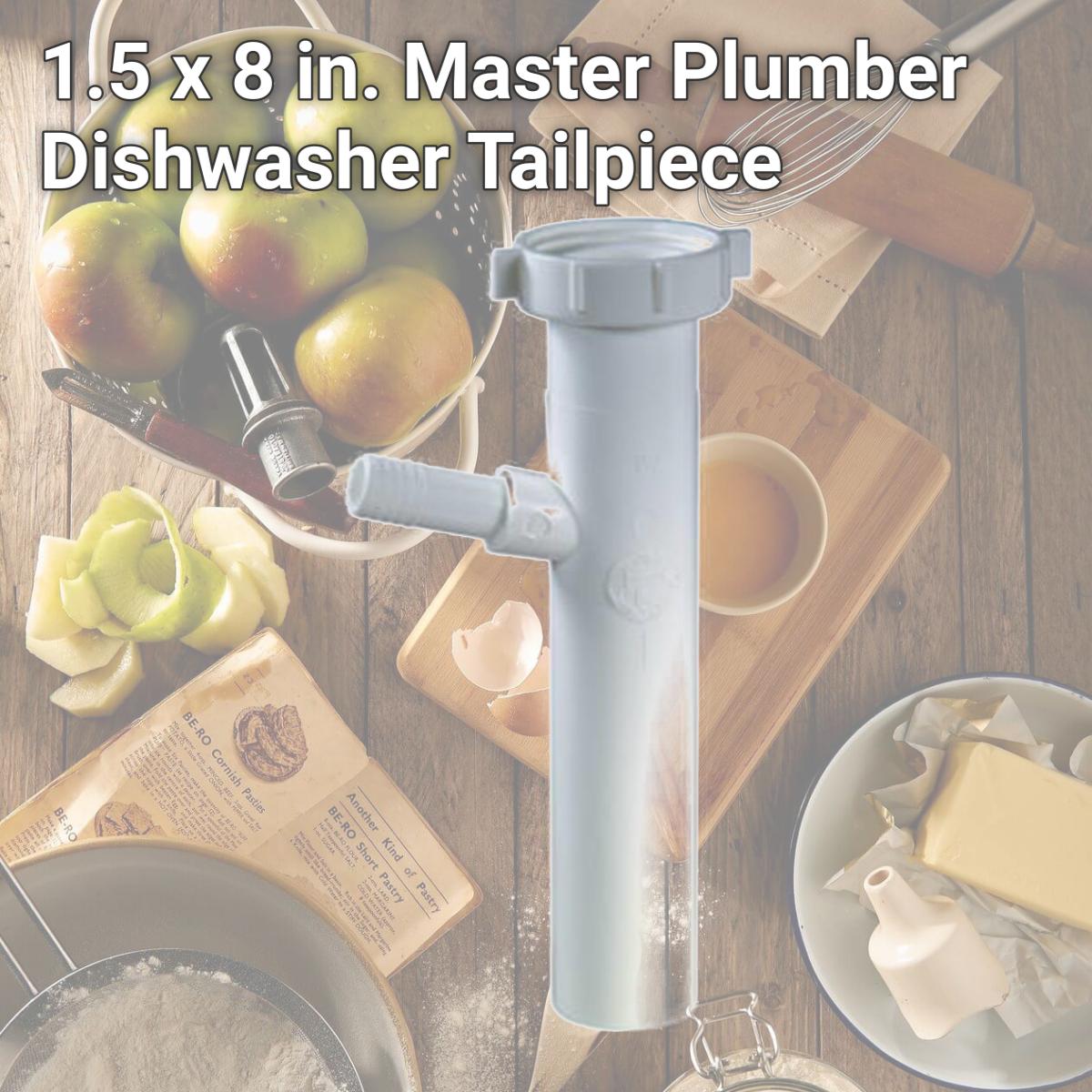 Picture of Plumb Shop Div Brasscraft 565033 1.5 x 8 in. Master Plumber Dishwasher Tailpiece