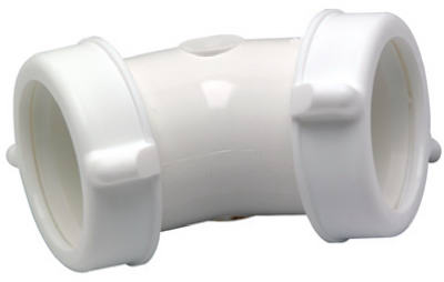 622514 Master Plumber Plastic 45 Deg Lavatory & Kitchen Drain Elbow