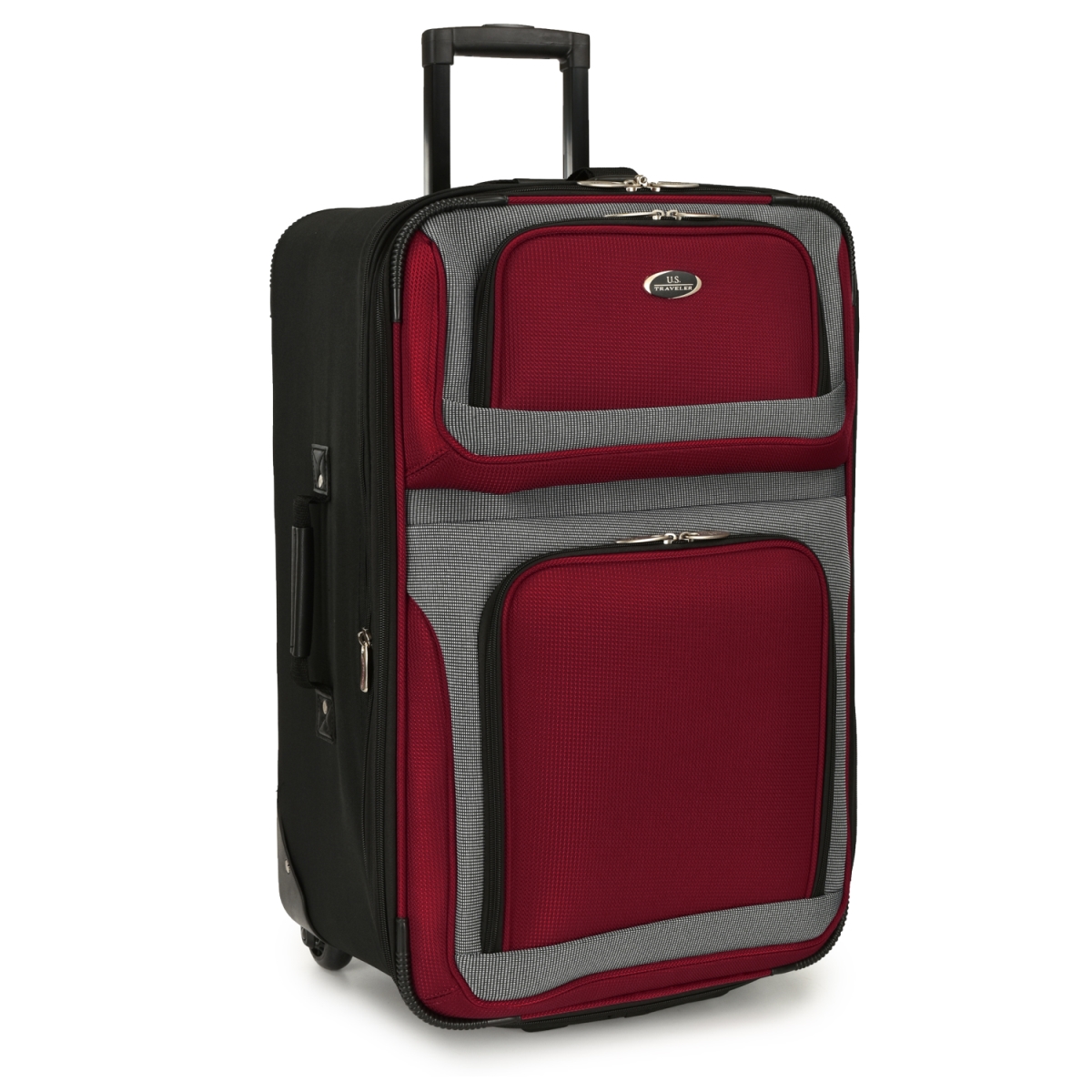 Us6300r24 New Yorker 25 In. Rolling Luggage, Red