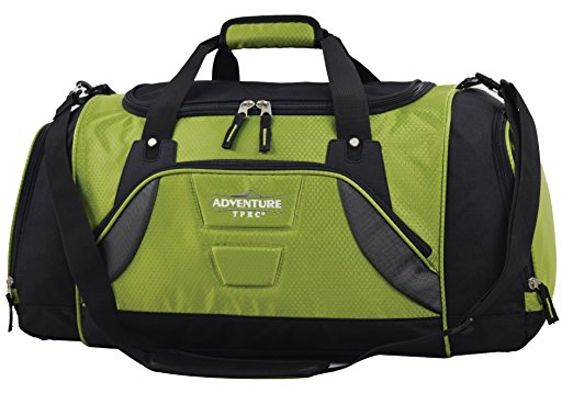 Pr-47320-340 Adventure 20 In. Multi-pocket Weekender Duffel Bag, Green