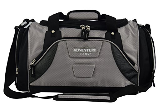 Pr-47328-010 Adventure 28 In. Multi-pocket Weekender Duffel Bag, Gray