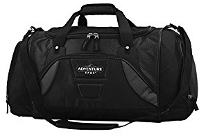 Pr-47320-001 Adventure 20 In. Multi-pocket Weekender Duffel Bag, Black