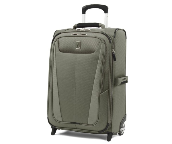 401172206 22 In. Expandable Carry-on Rollaboard - Slate Green