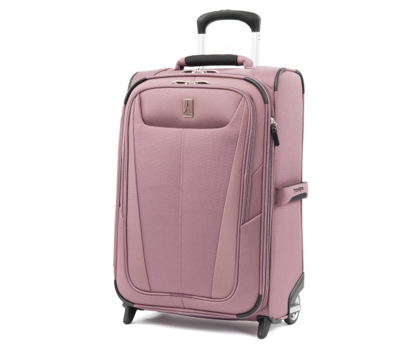 401172207 22 In. Expandable Carry-on Rollaboard - Dusty Rose