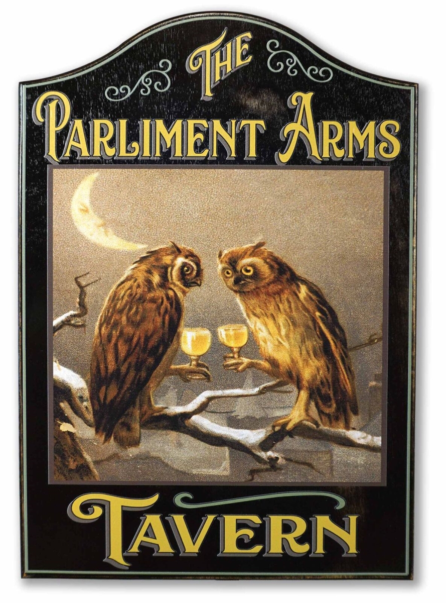 Camb202 18 X 12 X .5 In. Parliament Arms, Black
