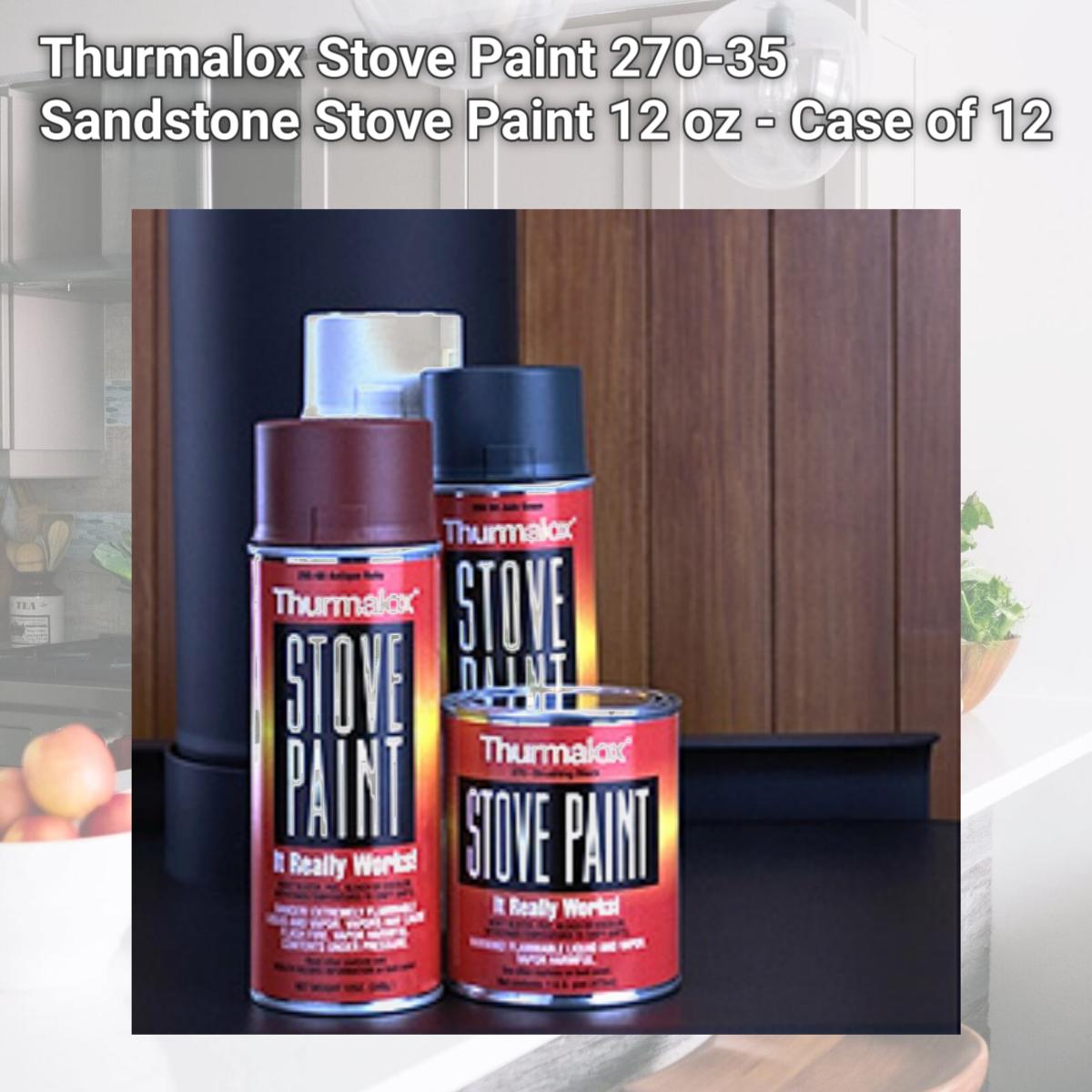 Picture of Thurmalox Stove Paint 270-35 Sandstone Stove Paint 12 oz - Case of 12