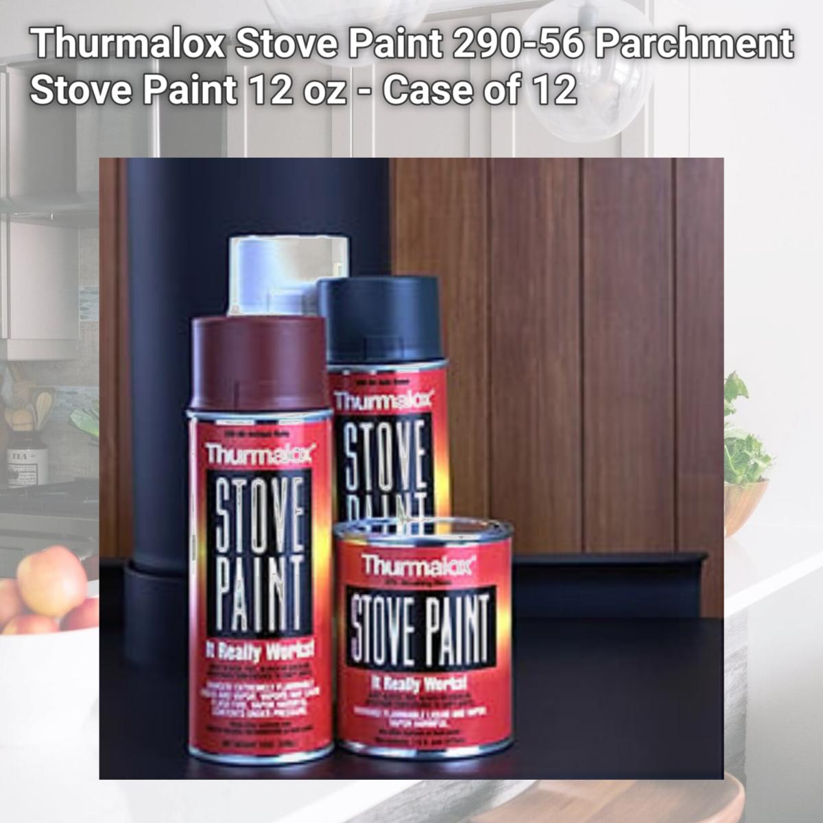 Picture of Thurmalox Stove Paint 290-56 Parchment Stove Paint 12 oz - Case of 12