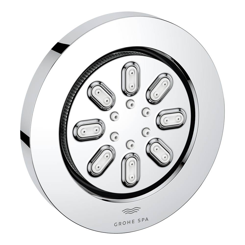26844000 0.9 GPM Grohe Body Spray Round with 2 Sprays - Chrome