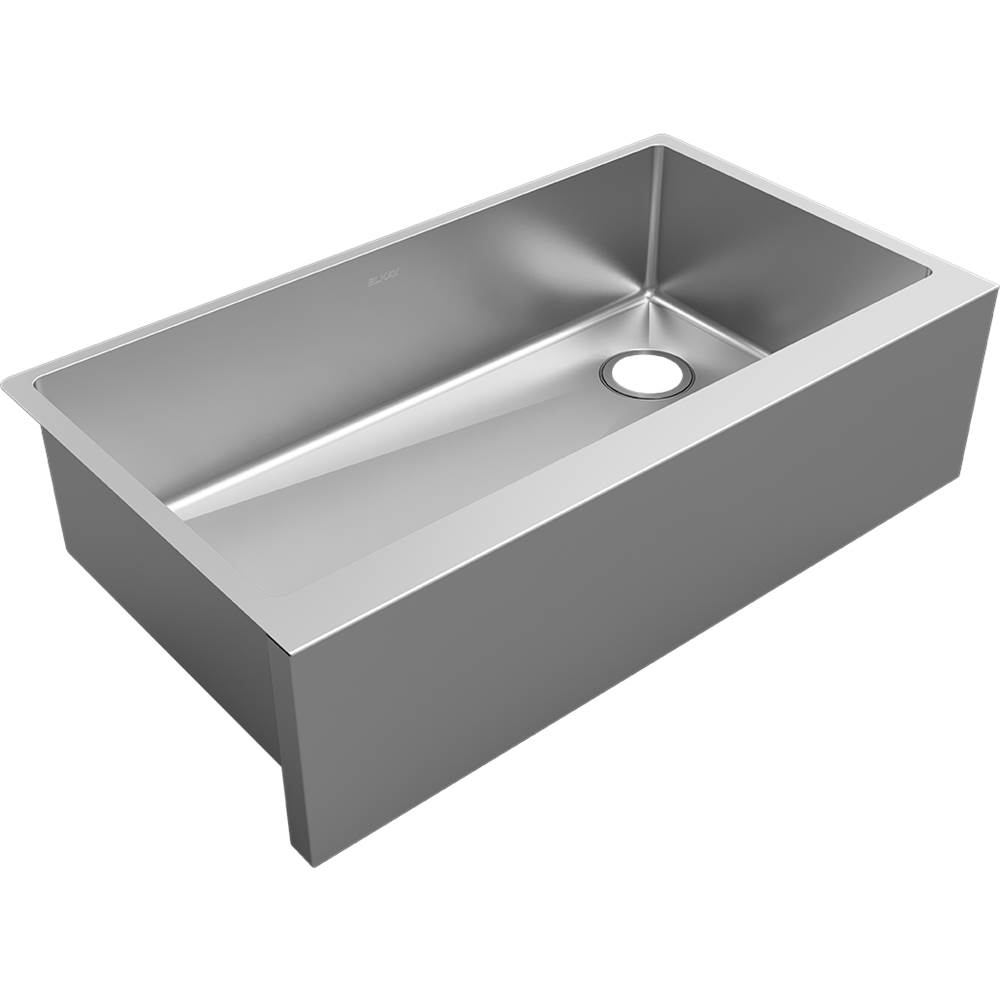 UPC 094902122779 product image for EFRUFF3417R 35.87 x 20.25 x 9 in. 16 Gauge Crosstown Stainless Steel Single Bowl | upcitemdb.com