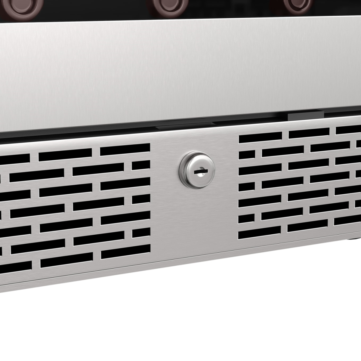 Picture of Avallon AWC242FD 24 in. Wide 42 Bottle Capacity French Door Wine Cooler with LED Lighting, Stainless Steel
