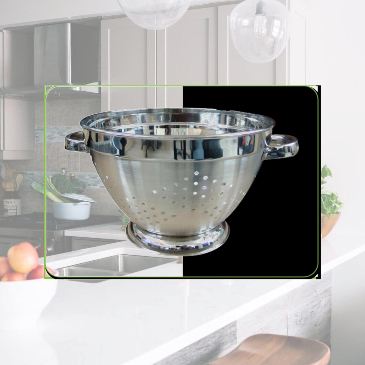 Picture of NuSteel TG-RS90030 V Shaped Colander - 5 qt.