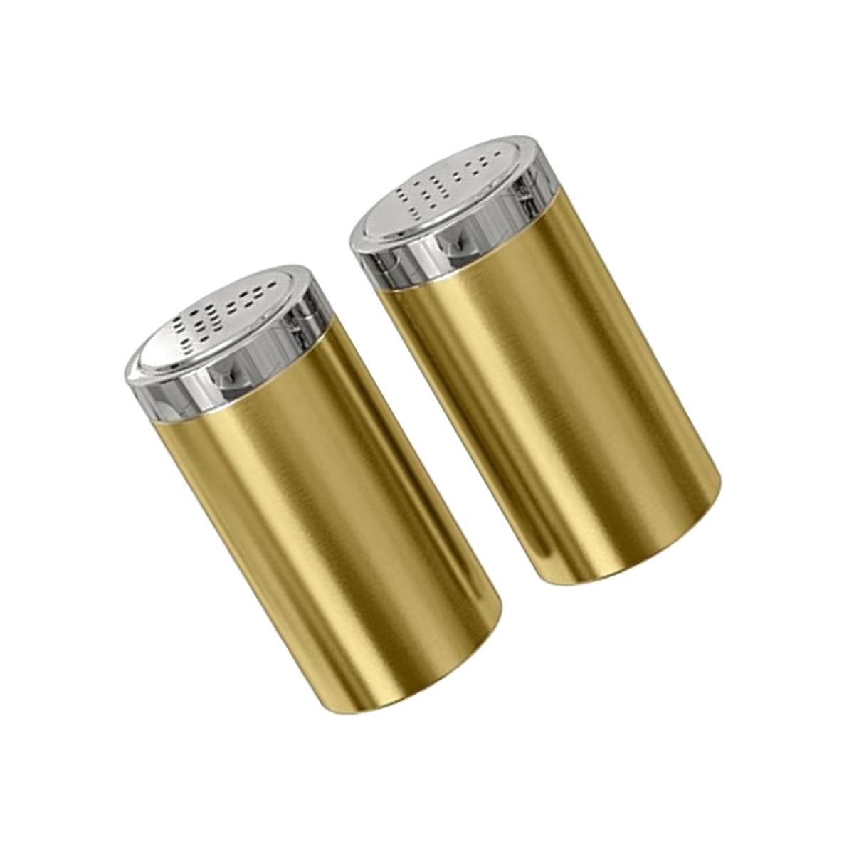 Picture of NuSteel TG-JSP-G Salt and Pepper Shaker - Jumbo  Gold