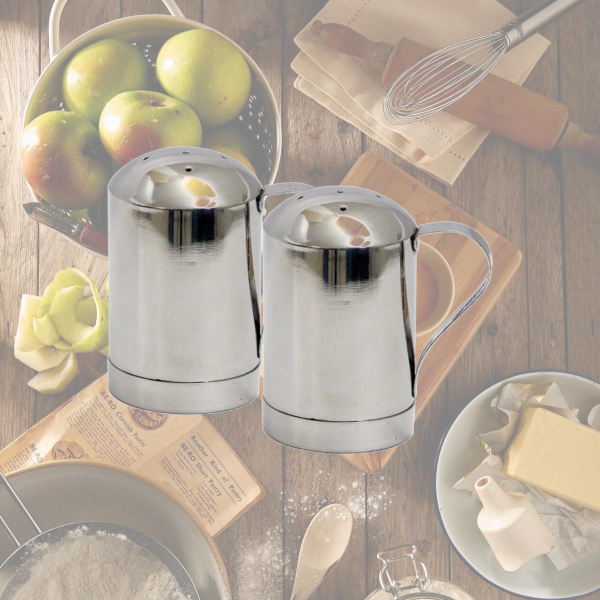 Picture of NuSteel TG-SMW-505 Salt &amp; Pepper Shaker - Shiny  Set of 2