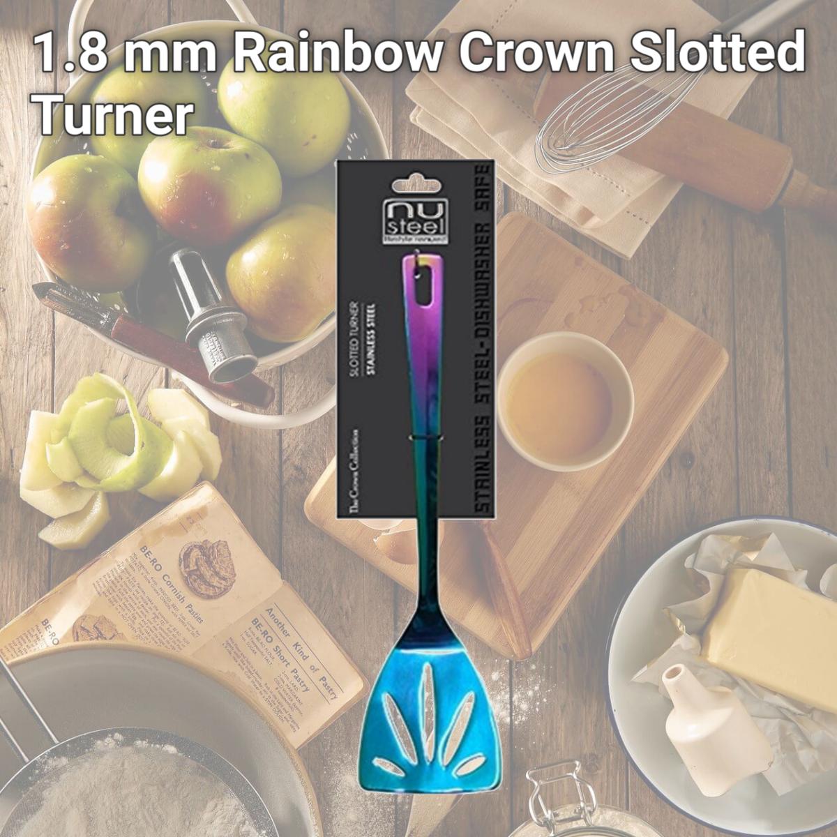 Picture of NuSteel TG-RBWCWN-SLTTUR 1.8 mm Rainbow Crown Slotted Turner