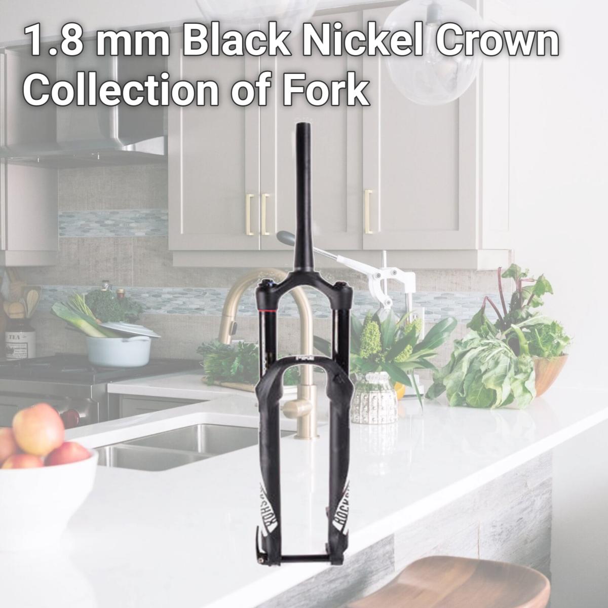 Picture of NuSteel TG-BNCWN-FRK 1.8 mm Black Nickel Crown Collection of Fork