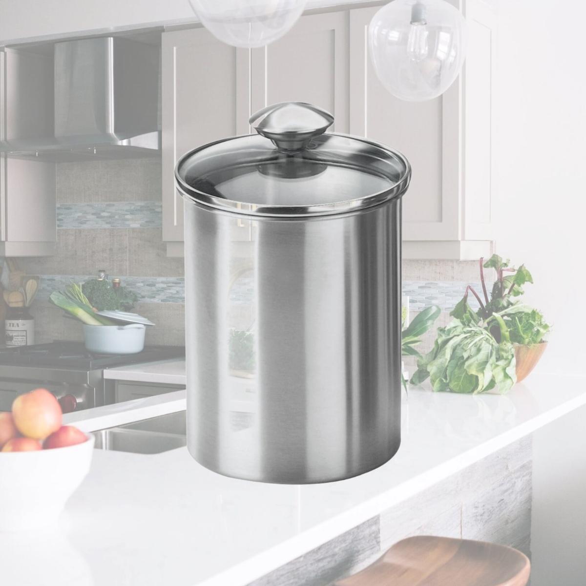 Picture of Nusteel TG-CA-GT-3 3 qt. Stainless Steel Food Storage Container